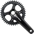 Shimano Fahrradkurbel SHIMANO Kurbelgarnitur GRX FC-RX820-1 Kurbelgarnitur - 172 5 mm 42 Zäh