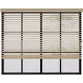 Cocoon Home Concepts Holz Jalousien 80 x 175  50mm Lamellen  Naturel