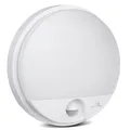 Wandlampe Wandleuchte LED Lampe für Innen u. Außen mit Sensor 4000K Neutral 
