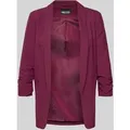 Pieces Blazer mit Schalkragen in Bordeaux, Größe XL