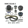 1x Wasserpumpe + Zahnriemensatz SKF VKMC 01148-2 passend für AUDI FORD SEAT