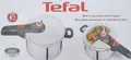 Tefal Schnellkochtopf Secure 5 System mit Dampeinsatz 6L Edelstahl 2 Garstufen