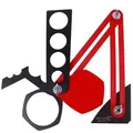 Mechanic Tile Template - Bohrschablone | 