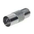 Adapter F-Buchse auf Koaxial-Buchse