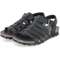 Panama Jack Panama Jack Samuel C1 Herren Glattleder schwarz Sandalette schwarz 43 EU
