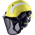 uvex 9772 9774236 Forstschutzhelm Gelb