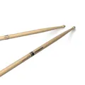 ProMark Rebound 5AB lange Hickory Drumsticks – Verbesserte Reichweite für vielseitiges Trommeln – Eichelholzspitze – 1 Paar