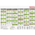 Brunnen Tafelkalender A5quer 2025 (1070150005)