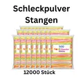 12000x Schleckpulver Stangen Neon Bunt Wurfmaterial XXL Großpackung