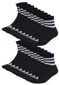 adidas 18 Paar C Sportswear MID 18p Mid Cut Socken Unisex Sportsocken, Farbe:Black, Socken & Strümpfe:43-45