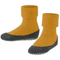 FALKE Cosyshoe Minis (leichte, wärmende Merinowolle) gelb/grau Kinder Hausschuh gelb 23-24 EU