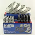 H&R Spurverbreiterung 40/70mm silber für Audi A3 A4 A6 A8 TT TTS