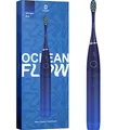 Oclean Flow Elektrische Zahnbürste, Schallzahnbürste mit 180 Tage Akkulaufzeit, 5 Putzmodi Zahnbürste Elektrisch IPX7 Sonic Electric Toothbrush mit DuPont Zahnbürstenkopf, Timer (Blau)