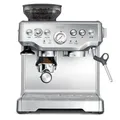 Sage - The Barista Express - Kaffeemaschine mit manuellem Milchaufschäumer & Mahlwerk - Automatisches Mahlen, individueller Milchschaum - Gebürsteter Edelstahl, Milchkännchen mit Temperaturregelung