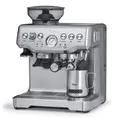 SAGE SES875BSS2EEU1A the Barista Express Espressomaschine Silber