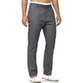 Indicode Leinenhose Herren Veneto Sommerhose Leinen Herrenhose leichte Sommerhose mit Kordelzug grau XXL