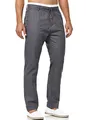 Indicode Herren Veneto Stoffhose aus Leinen & Baumwolle | Leinenhose Freizeithose Männer Iron, XXL