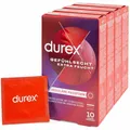 Durex Gefühlsecht Extra Feucht Kondome 10 Stück Condom Hauchzart & Dünn