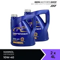 Mannol 7507 Defender 10W-40 VW Renault Peugeot Mercedes MB 2x4 Liter = 8 Liter