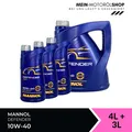 Mannol 7507 Defender 10W-40 VW Renault Peugeot Mercedes MB 4+3 Liter = 7 Liter