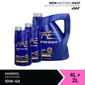 Mannol 7507 Defender 10W-40 VW Renault Peugeot Mercedes MB 4+2 Liter = 6 Liter