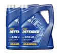 2x4 Liter 10W-40 Motoröl MANNOL DEFENDER VW 501 01 505 MB 229.1 A3 B3 API SL