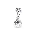 Pandora Charm-Einhänger Pandora Moments Rose in voller Blüte Charm Anhänger 793213C00