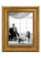 CABBEL Bilderrahmen 18x24 cm Gold – Barock Vintage Rahmen im Antik Look für Poster, Fotos & Urkunden – Mit bruchsicherem Acrylglas – Dekorativ & Elegant – Perfekt für Wohnzimmer, Büro oder Galerie