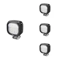 HELLA 1GA 357 109-002 LED-Arbeitsscheinwerfer - Valuefit S3000 -12/24/48V -3000lm geschraubt -hängend/stehend - Nahfeldausleuchtung - Kabel: 800mm - Stecker: DEUTSCH Stecker - Menge: 1, 4er Packung