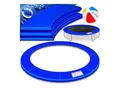 KESSER® - Trampolin Randabdeckung Ø 244 , 305 , 366 , 426 cm , 30cm breit 100% UV-beständig reißfest Federabdeckung , Grün , Blau