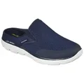 Skechers SUMMITS Clog, Sommerschuh, Schlappen, Urlaub, im sportiven Look blau 48,5 EU