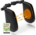 FLIPLINE® Kopfstütze Leder, (1 St), bequemer Halt für längere Autofahrten