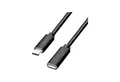 LogiLink LOGILINK USB2.0 Kabel CU0212 USB-C M/USB-C F PD 3m schwarz USB-Kabel