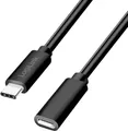 LogiLink USB-C Kabel USB 2.0 USB-C Stecker, USB-C Buchse 3.00m Schwarz CU0212