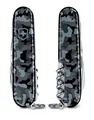 Victorinox Schweizer Taschenmesser Huntsman, Multitool, Swiss Army Knife mit 15 Funktionen, Klinge, Korkenzieher, Dosenöffner, Navy Camouflage