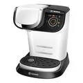 Bosch TAS6004 Tassimo My Way Kapselmaschine (über 70 Getränke, Personalisierung, vollautomatisch, einfache Zubereitung, 1.500 Watt, 1,3L) weiß