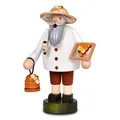 KWO Holzfigur - Räuchermann Bienenzüchter, Holzkunst, 18cm - 2026