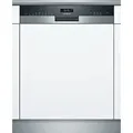 Siemens SN55ZS49CE iQ500 Geschirrspüler teilintegrierter - Silber