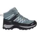 CMP Wanderschuhe Rigel Mid WP (Trekking, wasserdicht) hellblau/grau Damen
