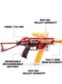 ZURU X-Shot Hyper Blaster Trace Fire Es Fehlen Kugeln Und Ladekabel