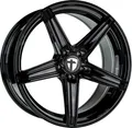 Tomason TN20 dark hyperblack polished 8x18 ET45 - LK5/114.3 ML72.6 Alufelge schwarz
