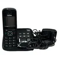 Gigaset AS690 Telefon Mobilteil inkl Anrufbeantworter AS690A Ladeschale Schwarz