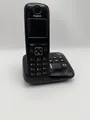 Gigaset AS690A Analog Telefon mit Anrufbeantworter Schwarz Blitzversand Geprüft