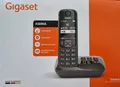 Gigaset AS690A Schnurloses Telefon mit Anrufbeantworter großesDisplay-schwarzNEU