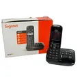 Gigaset AS690A DECT-Telefon mit Anrufbeantworter kabellos Schwarz Mobilteil