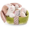 Plüschfigur Sleeping Pets Bunnies sort. NICI 48705 12cm - Weiß