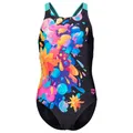 Arena - Girl's Painting Swimsuit V Back - Badeanzug Gr 116 bunt