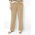 Raphaela by Brax Damen Marlenehose Style PEGGY FLARED BAMBOO, Beige, Gr. 46K