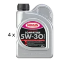 Meguin Megol Motorenoel Compatible SAE 5W-30 Plus 4x 1 Liter Fla  Motoröl BMW LL