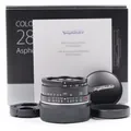Voigtländer Color Skopar 28mm F2.8 Typ II VM Leica M schwarz [unbenutzt] #5823LJ